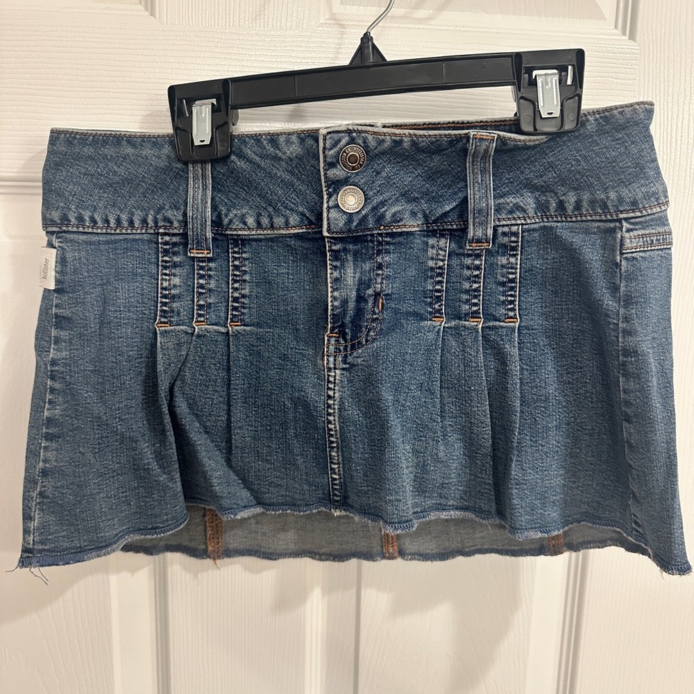 Vintage Hollister Denim Mini Skirt